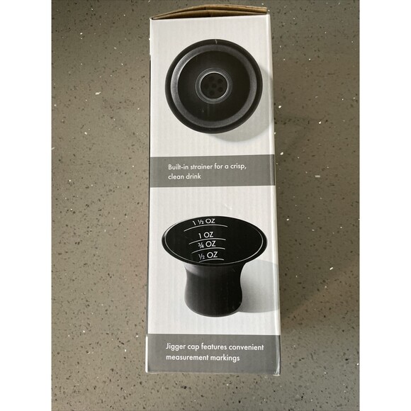 OXO Good Grips Black Plastic Cocktail Shaker - New in Box - Picture 3 of 10